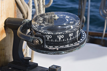 Image showing Ship's compass