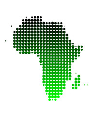 Image showing Map of Africa