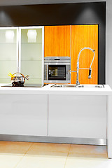 Image showing Kitchen counter detail