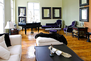 Image showing Piano room