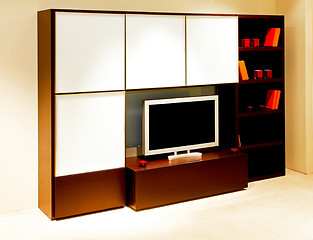 Image showing TV shelf