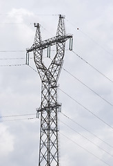 Image showing Power transmission pole