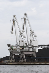 Image showing Lifting crane