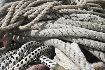 Image showing Ropes background