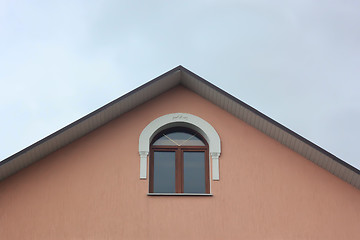 Image showing Detail of the roof of a building
