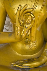 Image showing Hands of a buddha
