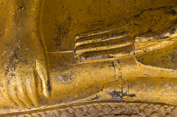 Image showing Hands of a buddha