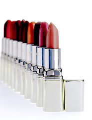 Image showing  red lipstick