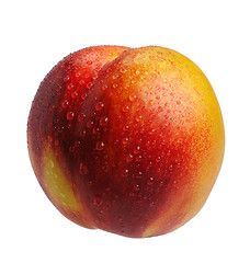 Image showing Nectarine, isolated