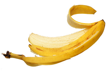 Image showing Banana skin, isolated