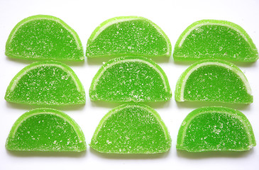 Image showing Colorful Jelly Candy as Background