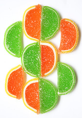 Image showing Colorful Jelly Candy as Background