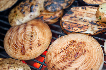 Image showing Grilled vegetables