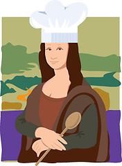 Image showing Mona Lisa Chef