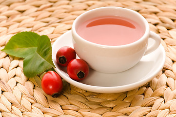 Image showing rose hip tea 