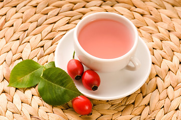 Image showing rose hip tea 