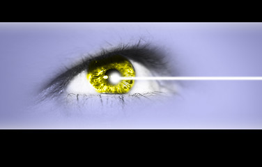 Image showing eye laser operation