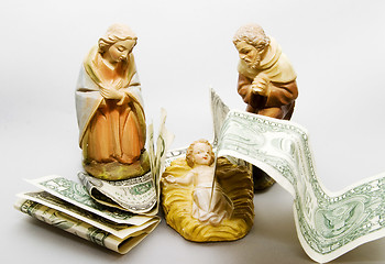 Image showing Nativity and Commercialism