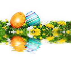 Image showing Nice decoration for Easter 