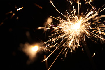 Image showing New Year's Sparkler