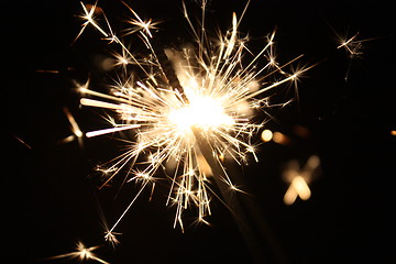 Image showing Expoding Sparkler