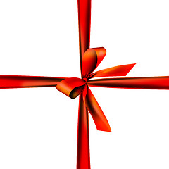 Image showing Beautifully packaged with a red ribbon