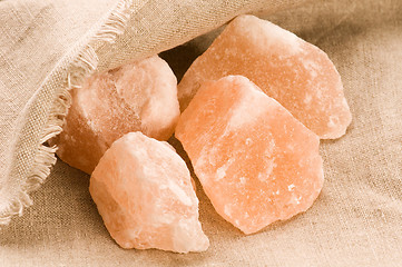 Image showing Pink salt of Hymalayas. mineral 