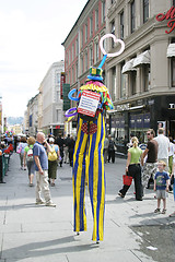 Image showing Performing Clown