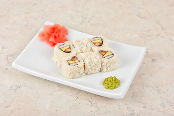 Image showing Sushi