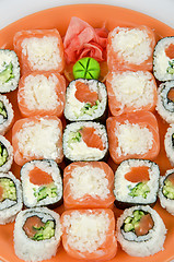 Image showing sushi