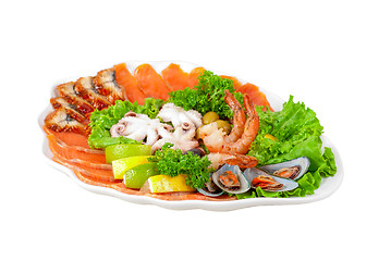 Image showing Seafood salad