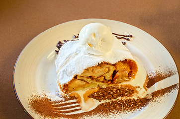 Image showing apple strudel