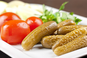 Image showing pickled vegetables