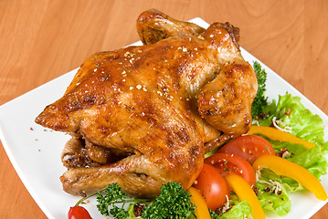 Image showing roasted chicken