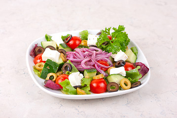 Image showing greece salad