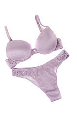 Image showing purple lingerie
