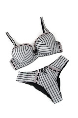 Image showing Black and white lingerie