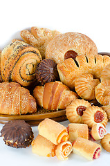 Image showing Bakery foodstuffs set