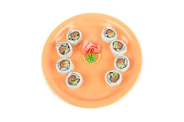 Image showing sushi