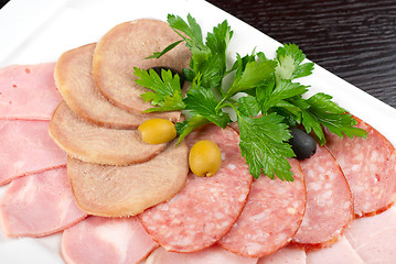 Image showing Meat assortment