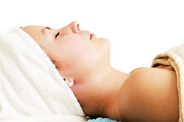 Image showing Beauty Spa Facial