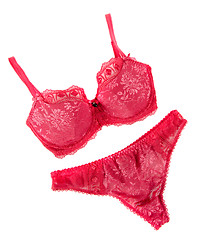 Image showing Pink lingerie
