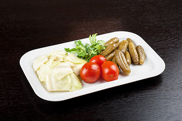 Image showing pickled vegetables