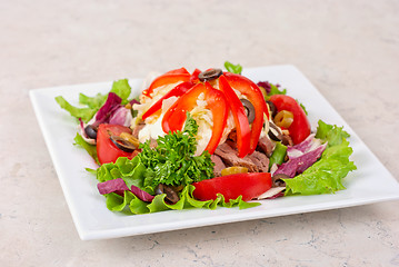 Image showing spicy salad