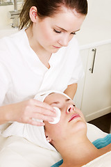 Image showing Spa Facial