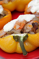 Image showing Stuffed pepper