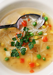 Image showing Vegetable soup