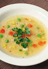 Image showing Vegetable soup