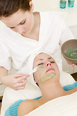 Image showing Aloe Vera Facial