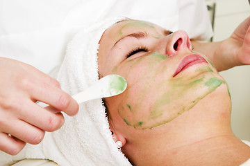 Image showing Aloe Vera Facial